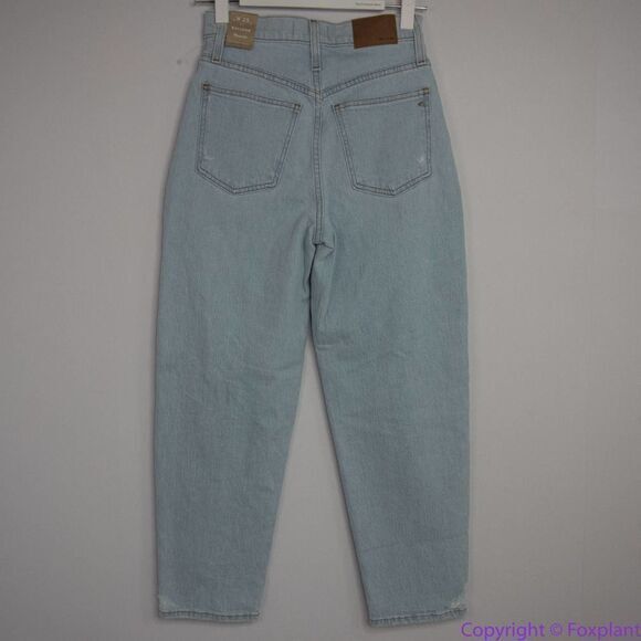 NEW Madewell Balloon Jeans in Baleberry Wash, 25 - Picture 5 of 16